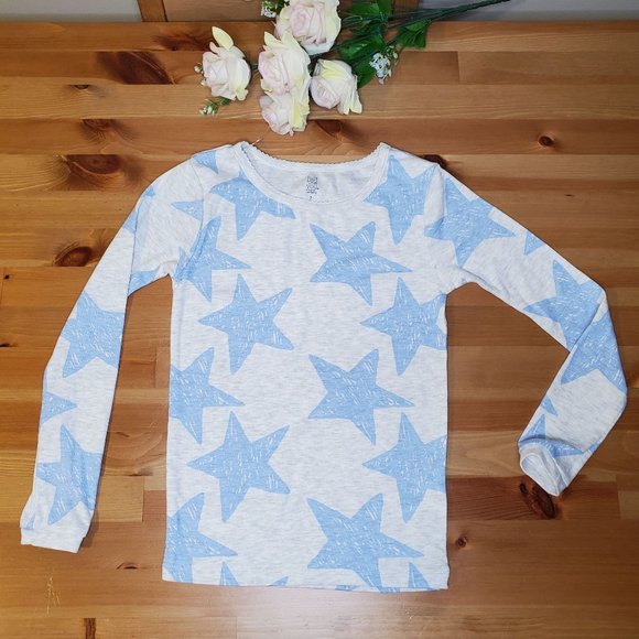Carter's Just One You -Girls Star 100% Cotton T-Shirt Pullover Pajama Size 7 - Picture 1 of 5